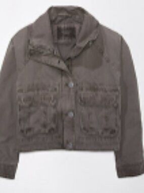 AE Cropped Cargo Jacket